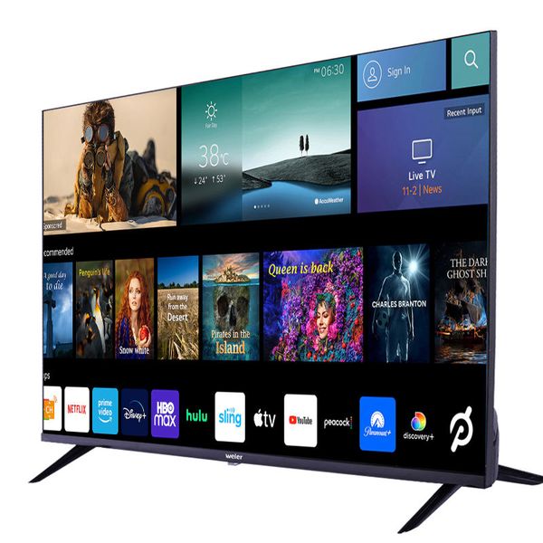 OEM Customizable 85-Inch Android Smart LED TV 4K Television with 32'' 40 43 50 55 60 65 75 Inches Normal TV
