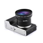 MAX 24 Mega Pixels Dslr Digital Camera with 4.0'' Touch Display and 12 X Optical Zoom Digital Video Camera