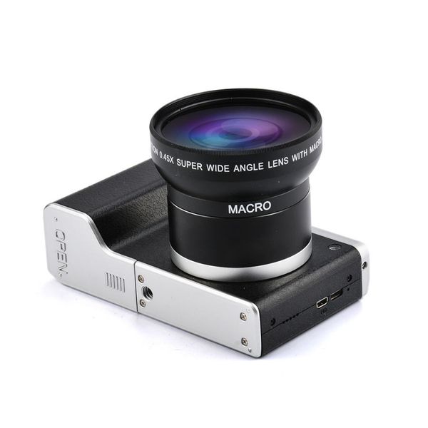 MAX 24 Mega Pixels Dslr Digital Camera with 4.0'' Touch Display and 12 X Optical Zoom Digital Video Camera