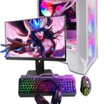 Factory I9 High Gaming Desktop Computer with Wired Keyboard Home Computers Set Assembled RTX3070 3080 4070 4080 4090 Gamier PC