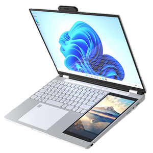 The Latest Dual Screen Ultra Slim Laptops Brand New Notebook N100 2.9Ghz 32Gb Ram 2Tb Ssd Multi-Purpose Device Business Laptop