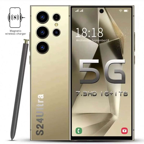 S25 Ultra Hot Sale 5g SANSUNG Phones S25 Ultra With 6GB+16GB 5000 mAH Large battery Unlocked Cell Phones Smartphones